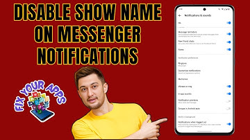 How to Disable Show Name On Messenger Notifications - Full Tutorial [2025]