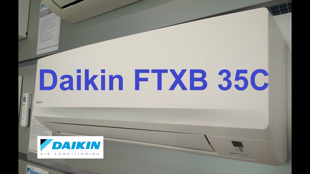 Daikin FTXB35C главные характеристики {2018}