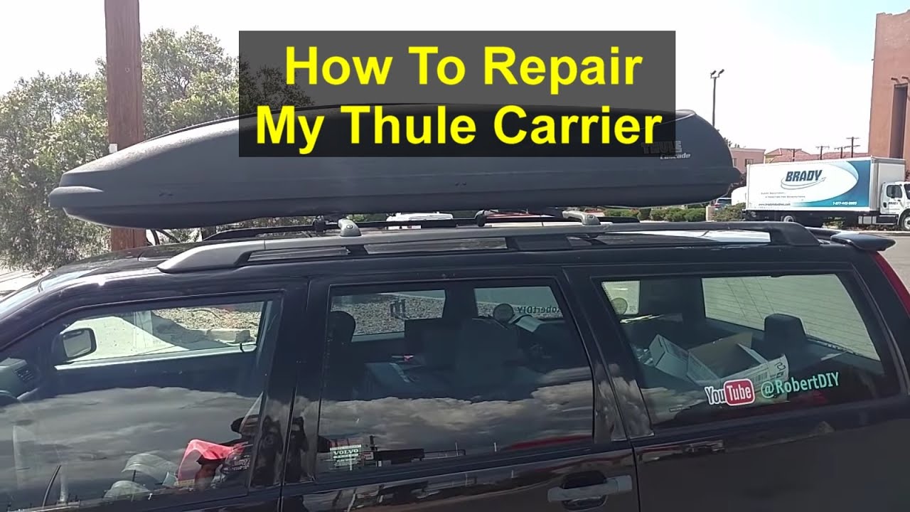What is the best way to repair my Thule carrier? QOTD YouTube