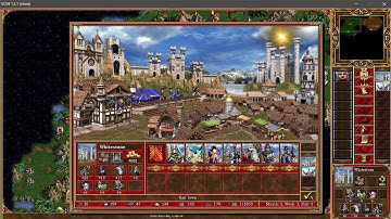 Heroes 3 Third Upgrades mixed with Tides of War mod in development - Castle first look