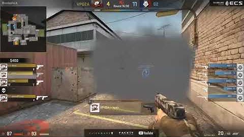 shox taps down three to secure the second pistol round