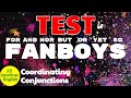 TEST | Coordinating Conjunctions | FUNBOYS | Essential English GRAMMAR | All American English