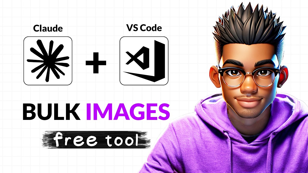 aiTrends thumbnail about bulk AI image generation with a free tool