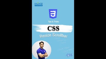 CSS | Tùy chỉnh Scrollbar sử dụng CSS | Custom scrollbars In 1 minute