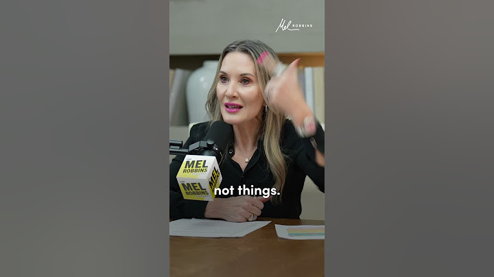Stop saying "I have anxiety" | Mel Robbins #Shorts