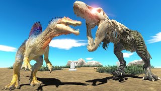 Zombie T-Rex EATS Other Dinosaurs - Animal Revolt Battle Simulator