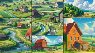Nocturnal Lofi Vibes|Rural life【LOFI】