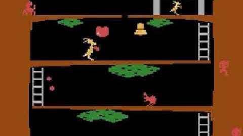 Kangaroo - Atari 5200 - Gameplay 🎮