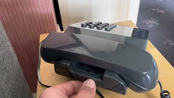 1992 British Telecom Tribune Telephone - Charcoal Grey - 9801AR