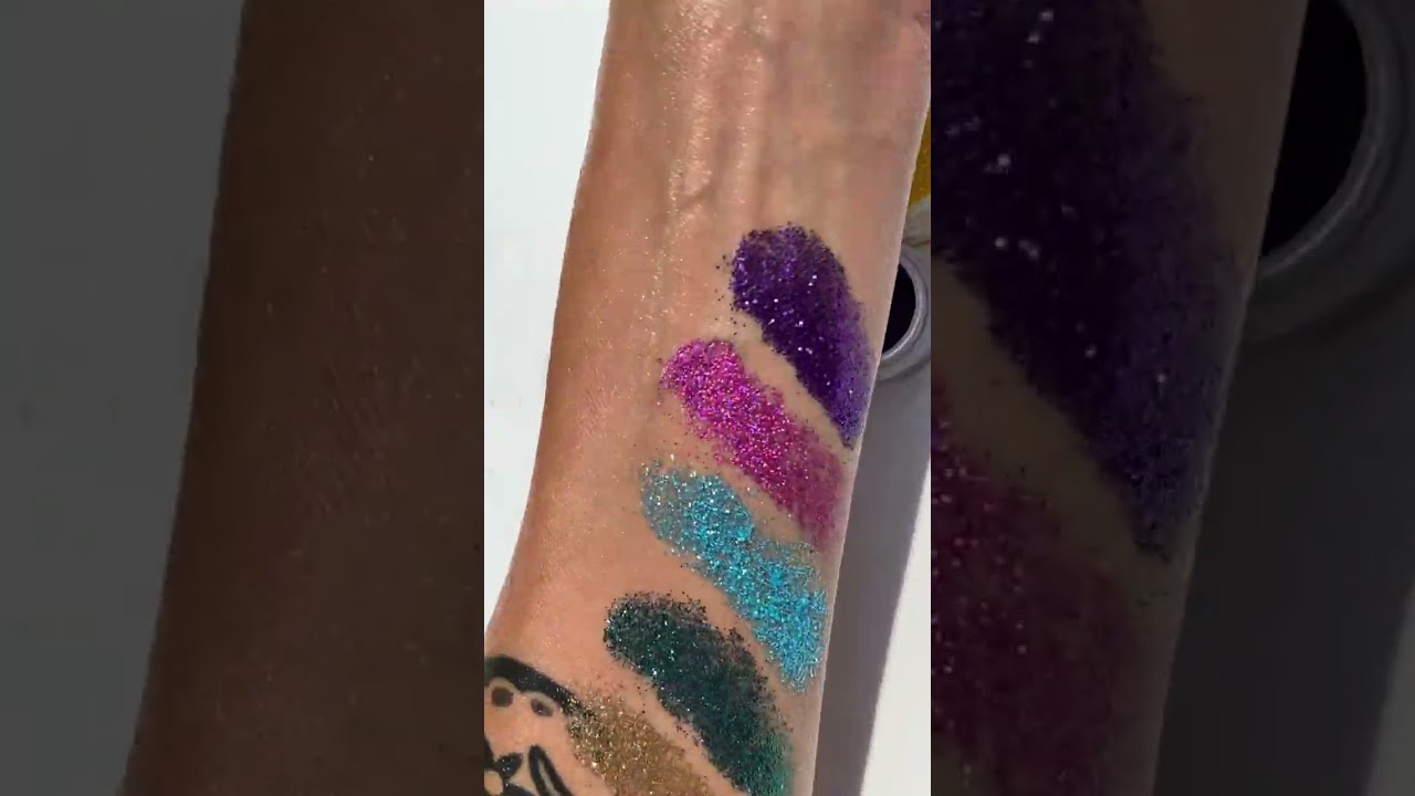 Trying Out Hi-Def Cosmetic Glitter by Unicorn Snot