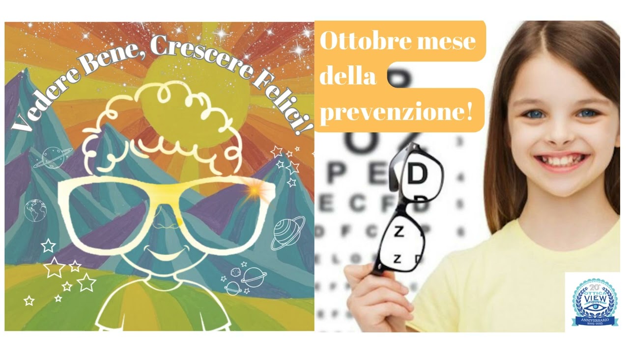 Prevenzione visiva nei bambini: segnali da non sottovalutare