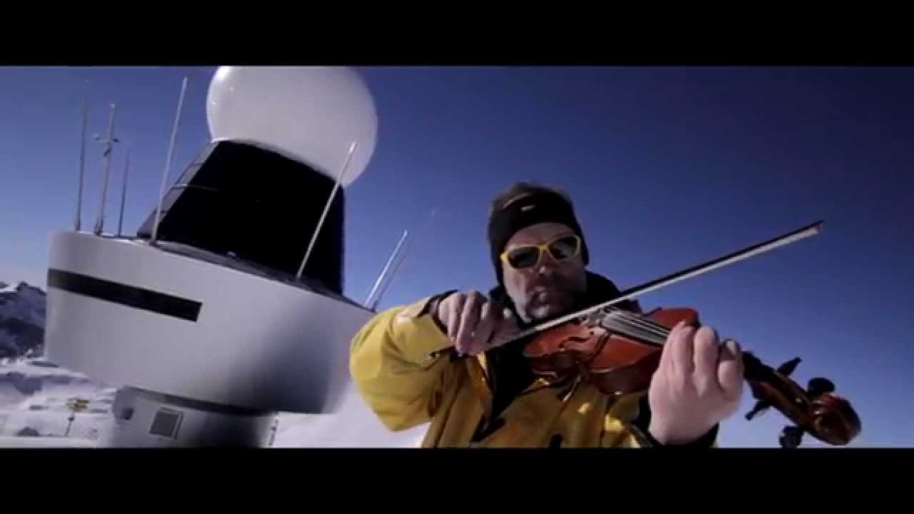 Play Violin at 2927m Pointe de la Plaine Morte Meteosuisse ...