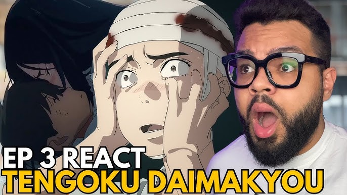 ESSE ANIME ME DEIXA LOUCO! React Tengoku Daimakyou EP. 7 (Heavenly Delusion)  