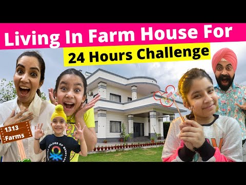 Living In Farm House For 24 Hours Challenge | Ramneek Singh 1313 | RS 1313 VLOGS