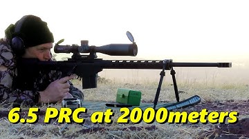 6.5 PRC at 2000 meters