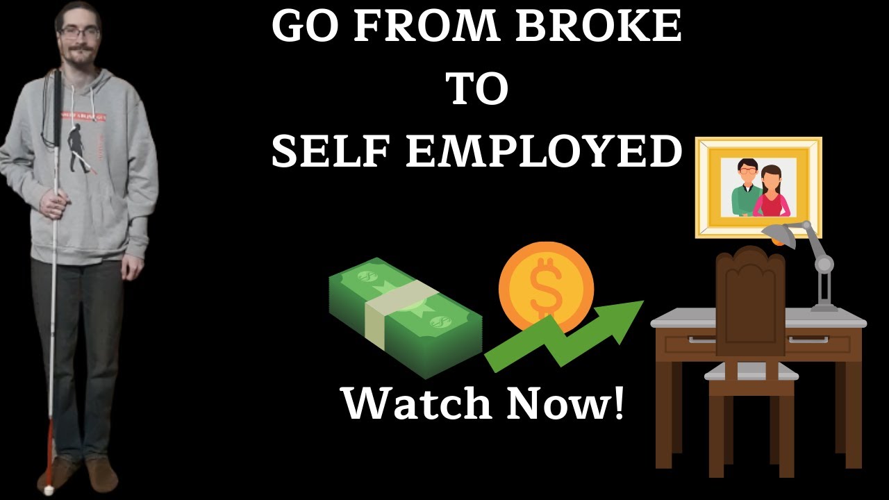 WAYS TO GET OFF DISABILITY #8 - CONSULT A BLIND GUY - MAKE MONEY FROM HOME
