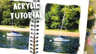 How To Paint Realistically with Acrylic