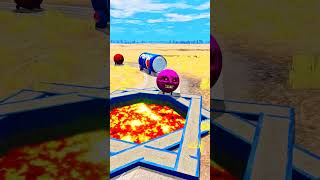 Big &amp; Small Moon Cars vs Giant Unfinished Road #2 – BeamNG.drive