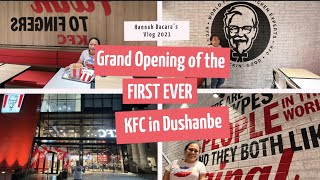 Grand Opening of the 1st KFC in Dushanbe | Кушодашавии Аввалин KFC дар Душанбе|Первый KFC в Душанбе