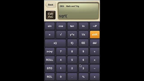 Square Root of a Number Using an Algebraic Formula with CalcFxC