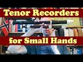 Recorder: Aulos 211A - Ergonomic Keyless Tenor for Smaller Hands