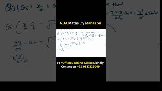 From confusion to clarity – Maths is easy with Manas Sir!...#nda #ndamaths #mathsbymansssir