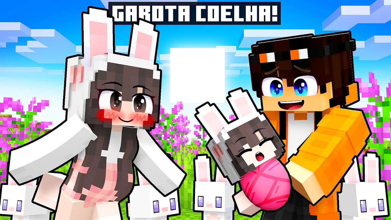 GAROTA COELHO está GRÁVIDA no Minecraft!