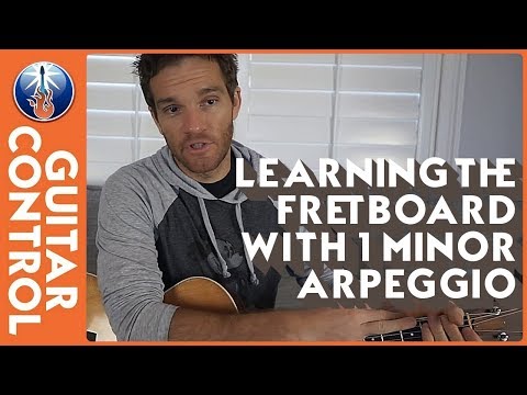 Learning the Fretboard with 1 Minor Arpeggio