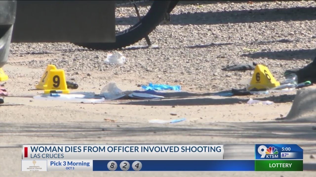 Woman dies from officer involved shooting in Las Cruces - YouTube