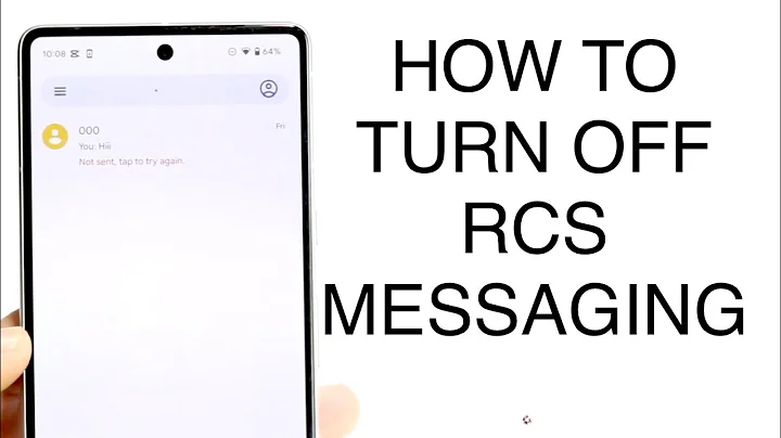 How To Disable RCS Messaging On Android! (2023) - DayDayNews