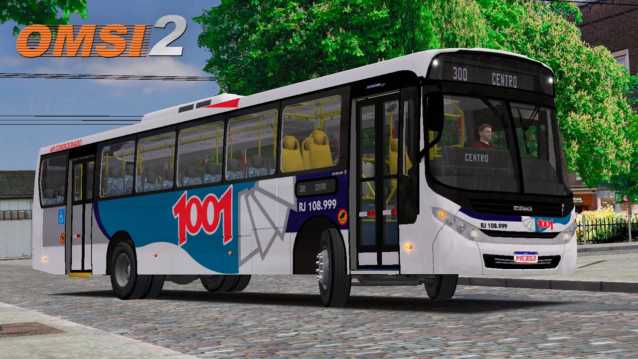 OMSI 2 - LANÇAMENTO! Caio Apache VIP III Volvo B270F padrão Auto Viação 1001 | Mapa Cidade Serrana