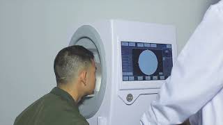 How to Use a Auto Perimeter AP100 for Eye Test Eye Exam