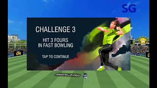 Hit 3 Fours in Fast Bowling Challenge (WCC Lite Stream ) ll Game Play screenshot 4