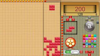 Falling blocks game with custom pieces and playing field. screenshot 5