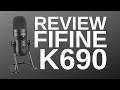 FIFINE K690 REVIEW 🎤 O Microfone USB com Qualidade de Estúdio por um Preço Incrível!