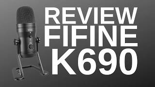 FIFINE K690 REVIEW 🎤 O Microfone USB com Qualidade de Estúdio por um Preço Incrível!