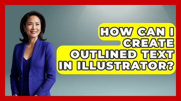 How Can I Create Outlined Text In Illustrator? - Graphic Design Nerd