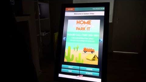 Touch Screen Digital Signage for Senior Living Communities