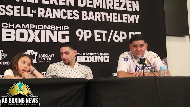Angel Garcia -  I Turned Down Cotto Fight , We Wan...