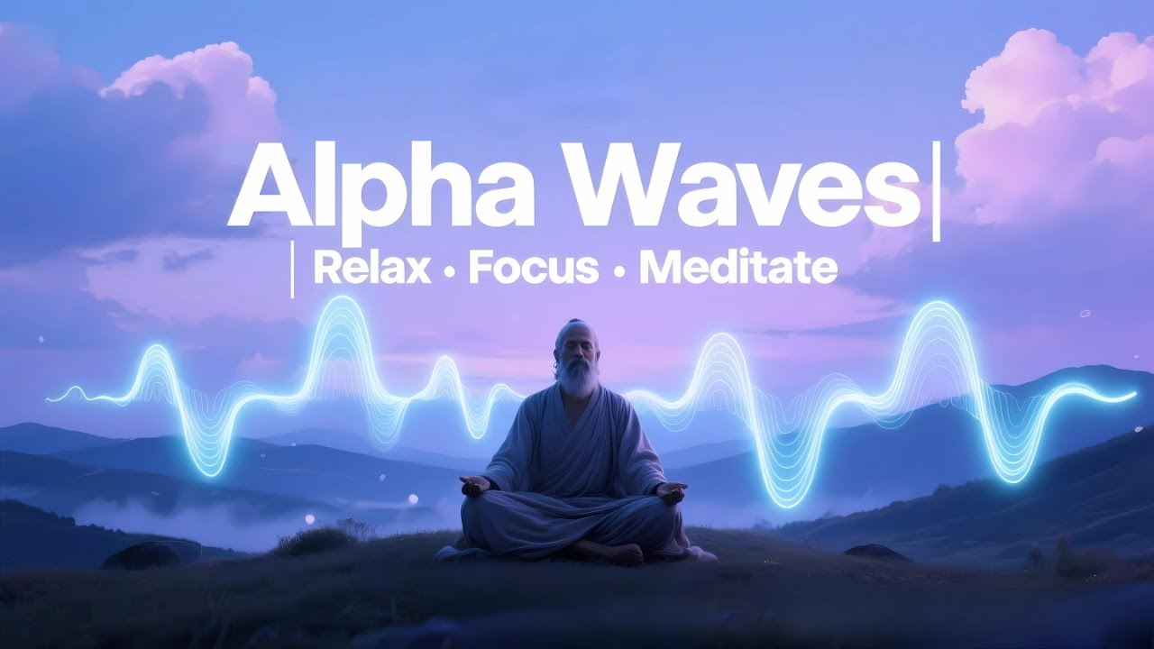 Alpha Waves 8-12Hz | Deep Relaxation & Focus Music | Study, Sleep ...