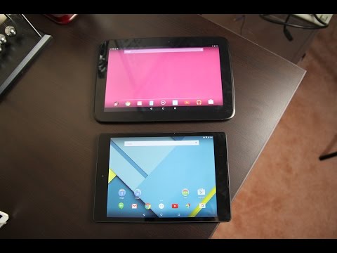 Nexus 9 vs