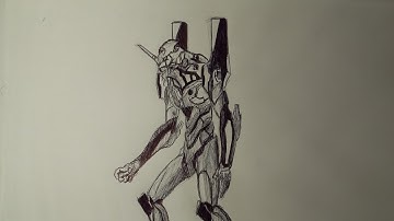 Drawing Evangelion Unit 01
