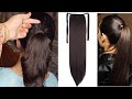 Easy Hacks for Beautiful High Ponytail with lots of Volume _ Long Hairstyle