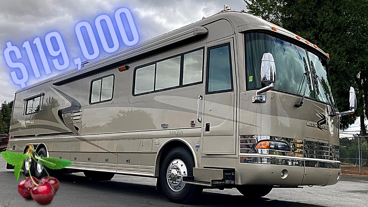 🍒CHERRY!!  02 Country Coach Magna 42' Resort🍒