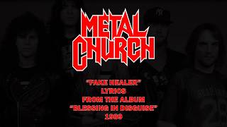 Metal Church - Fake Healer (Lyrics)