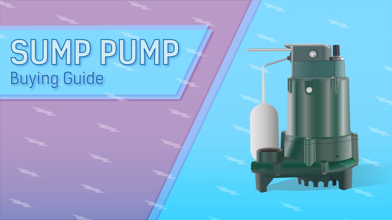 Sump Pump Buying Guide Tips On Replacing Your Sump Pump YouTube