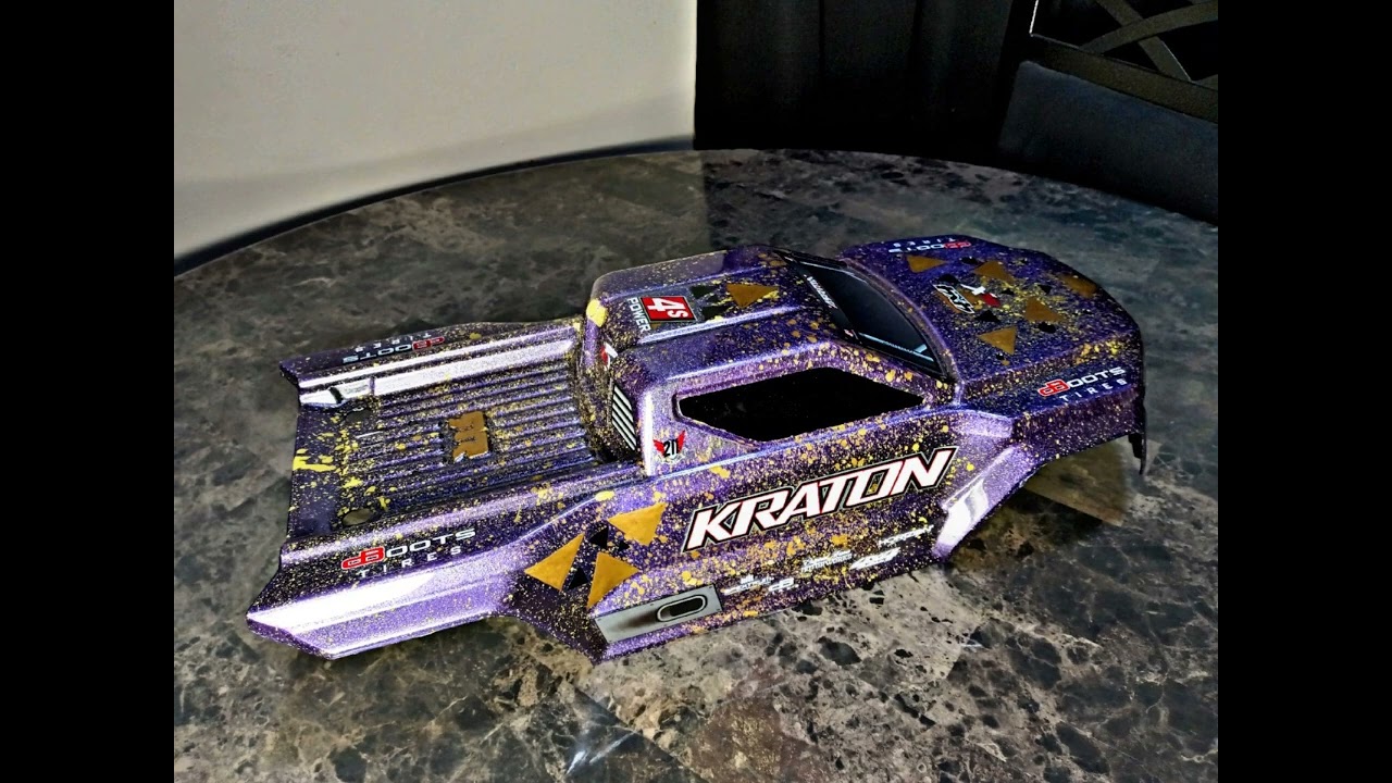 Arrma RC Body Shell Paint Jobs!