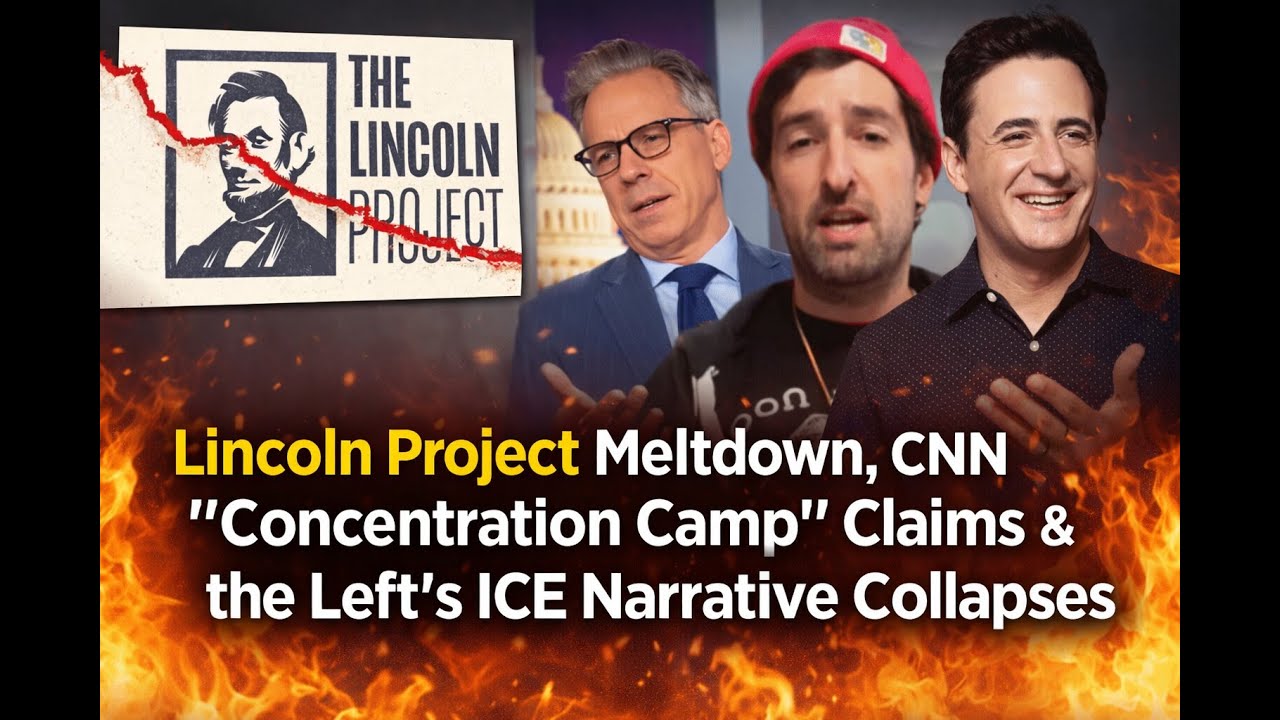Lincoln Project Meltdown, CNN “Concentration Camp” Claims & the Left’s ICE Narrative Collapses