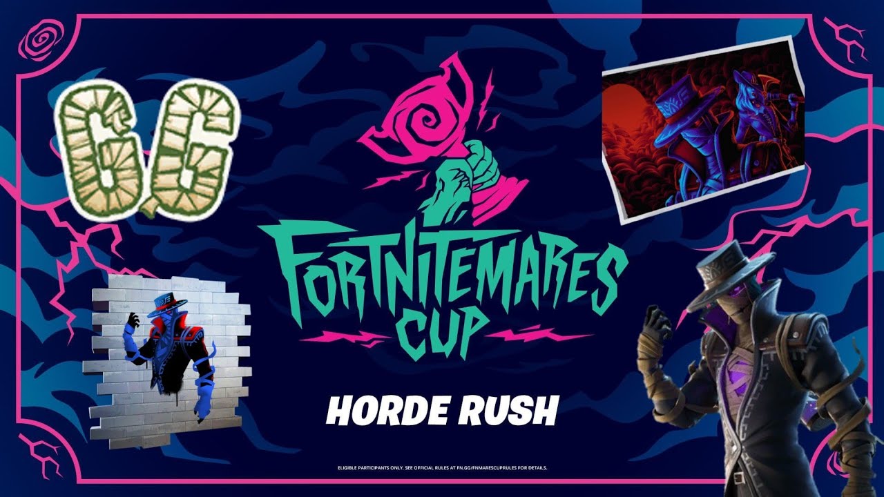 How To Get *FREE* FortniteMares Rewards..! (Compete In Horde Rush Cup, 500 Points = Free Item!!)