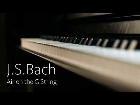 Bach Air on G String on Piano